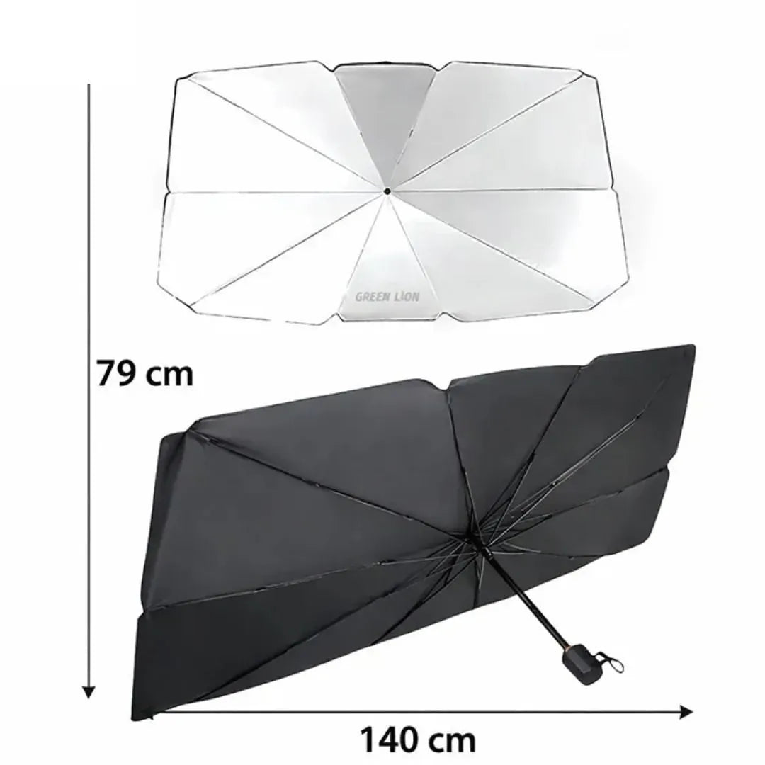 Car Windshield Sunshade Umbrella – Foldable UV & Heat Protection Shield - Volmant