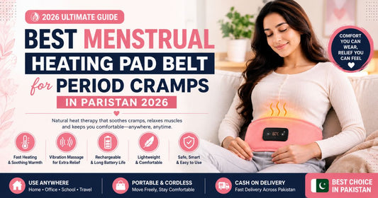 Best Menstrual heating pad belt for period cramps in Pakistan 2026