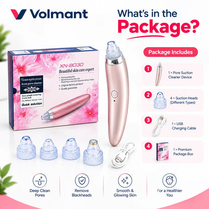 Blackhead Suction Cleaner – Pore Vacuum with 5 Suction Levels