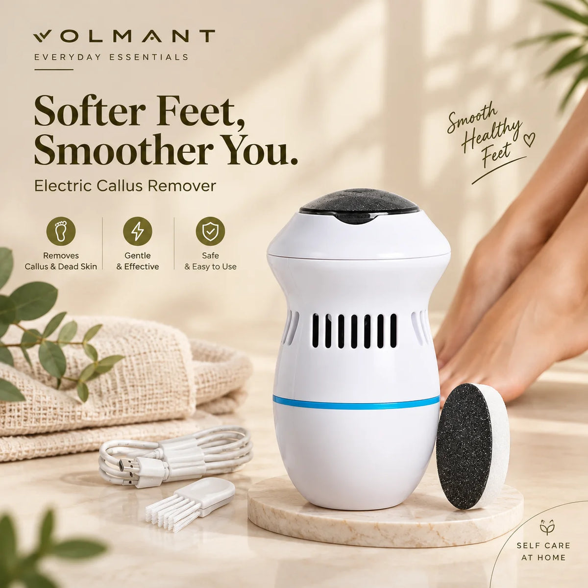 Electric Callus Remover – USB Rechargeable Foot File Tool