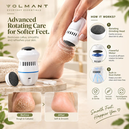 Electric Callus Remover – USB Rechargeable Foot File Tool