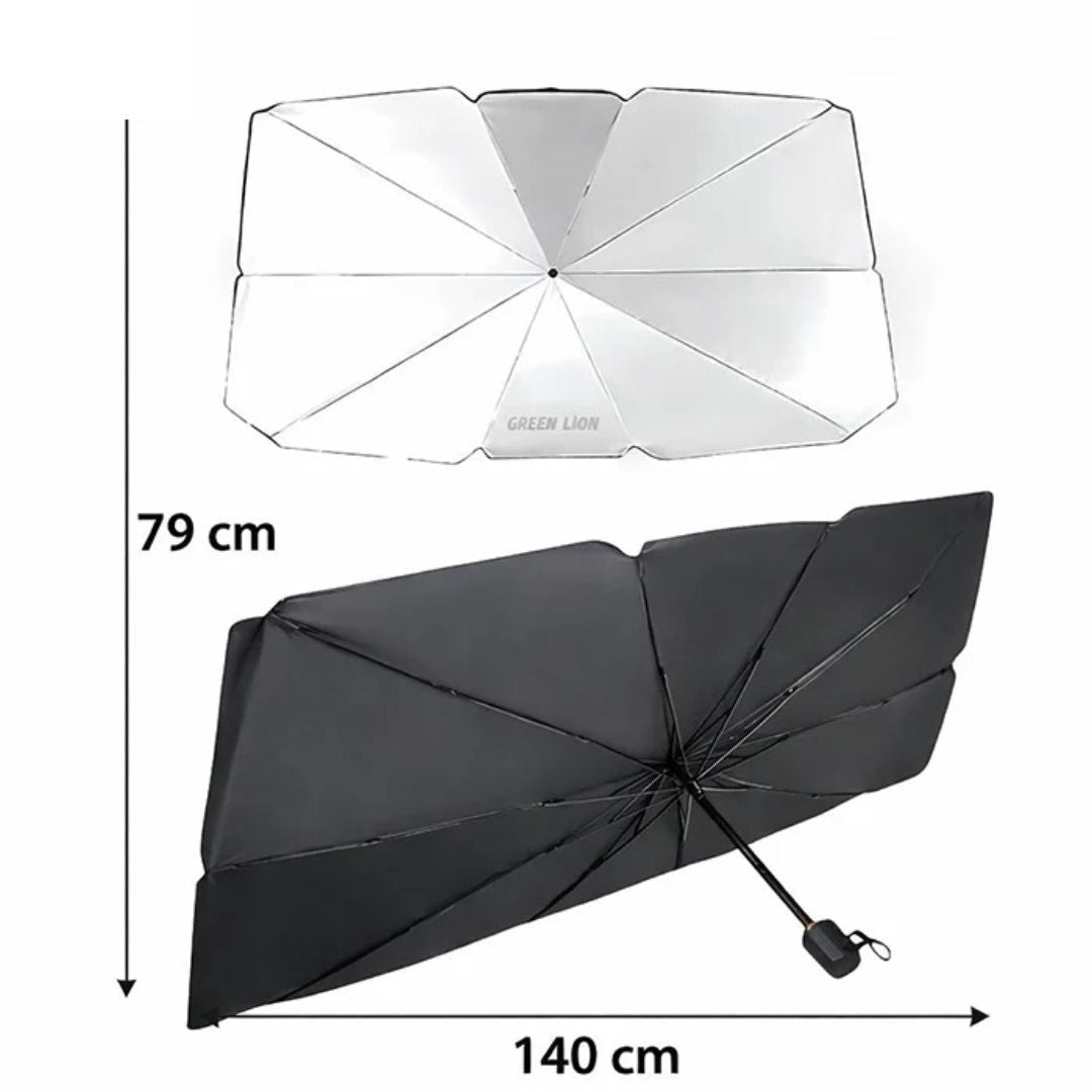 Car Windshield Sunshade Umbrella – Foldable UV & Heat Protection Shield - Volmant