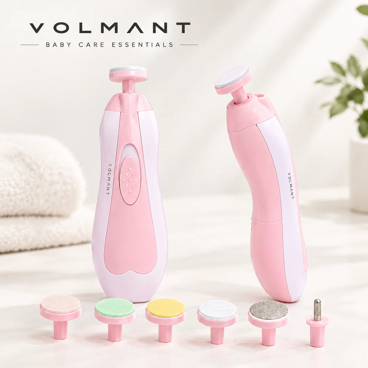 Baby Electric Nail Trimmer Set – Safe Nail File for Infants & Kids