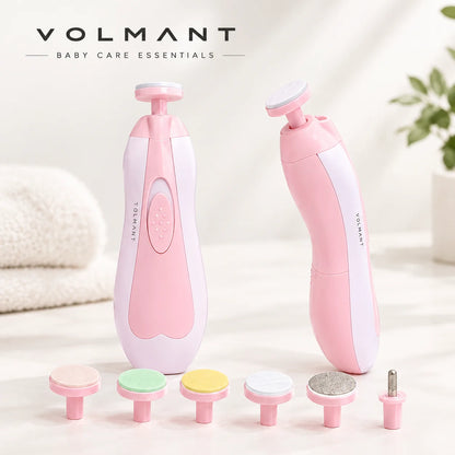 Baby Electric Nail Trimmer Set – Safe Nail File for Infants & Kids