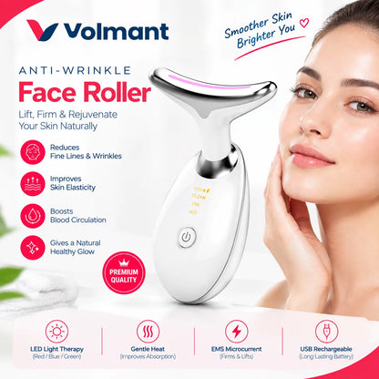 Anti Wrinkle Face Massager – EMS Skin Lifting & Toning Device