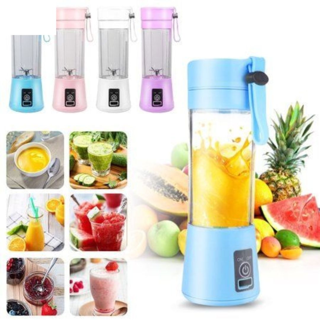 Portable Rechargeable Blender Juicer – USB Fruit Smoothie & Juice Maker - Volmant