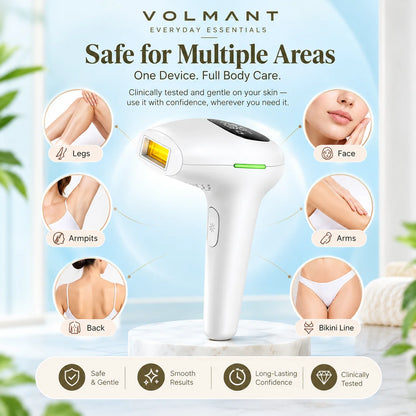 IPL Hair Removal Device – Ice-Cooling Full Body Hair Remover
