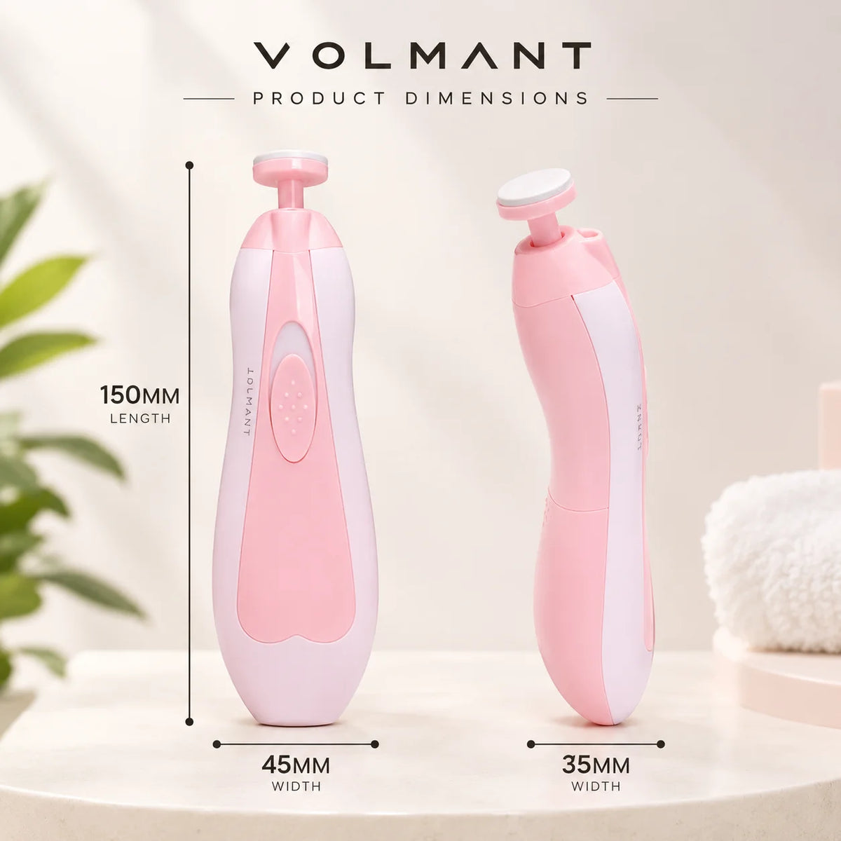 Baby Electric Nail Trimmer Set – Safe Nail File for Infants & Kids