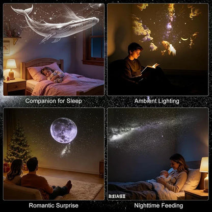 Starry Sky Projection Lamp – Portable Mini USB Galaxy Night Light